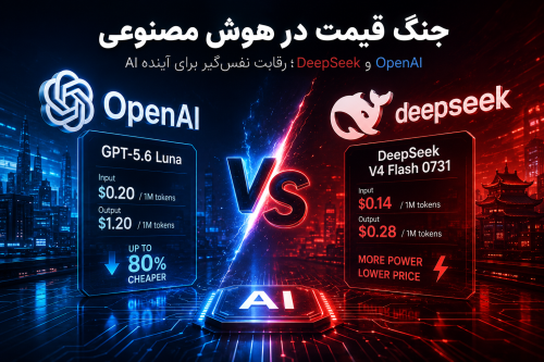 DeepSeek با عرضه V4 Flash تنها چند ساعت بعد، OpenAI را در جنگ قیمت‌گذاری و سرعت توکن‌سازی شکست داد.