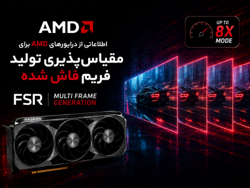 اطلاعاتی از درایور های AMD برای مقیاس پذیری تولید فریم فاش شده.
