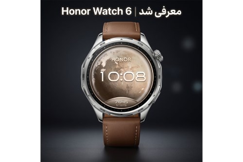 معرفی رسمی ساعت هوشمند Honor Watch 6 با باتری غول‌پیکر و امکانات ورزشی گسترده