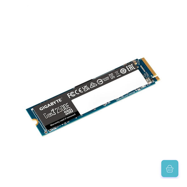 سبد 10 عددی اس اس دی اینترنال گیگابایت مدل GIGABYTE Gen3 2500E 500GB سبد 10 عددی اس اس دی اینترنال گیگابایت مدل GIGABYTE Gen3 2500E 500GB