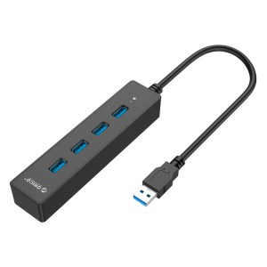 هاب ۴ پورت USB3.0 اوریکو مدل ORICO W8PH4-U3-BK