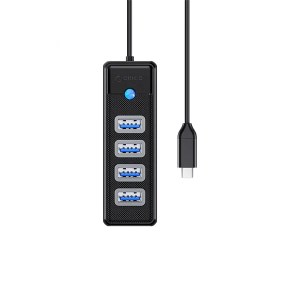 هاب ۴ پورت USB Type-C اوریکو مدل ORICO PW4U-C3-015 هاب ۴ پورت USB Type-C اوریکو مدل ORICO PW4U-C3-015