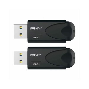 فلش مموری USB 3.1 پی ان وای مدل PNY FD32GATT431KKX2-EF 32GB بسته 2 عددی