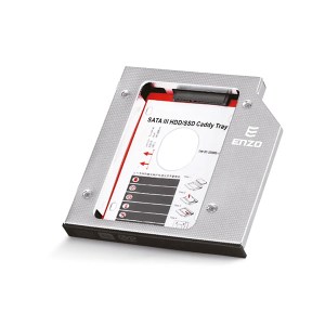 براکت هارد اینترنال انزو ENZO HDD/SSD Caddy EB-90 9.5MM براکت هارد اینترنال انزو ENZO HDD/SSD Caddy EB-90 9.5MM