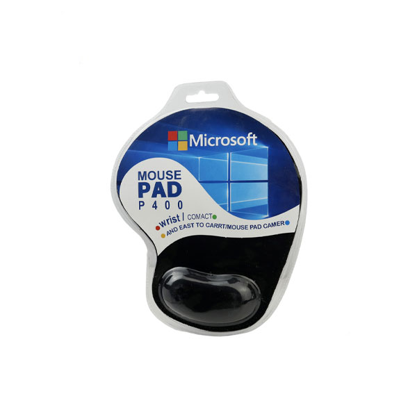 ماوس پد طبی طرح مایکروسافت مدل Microsoft P400 ماوس پد طبی طرح مایکروسافت مدل Microsoft P400