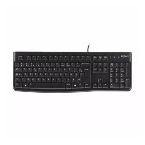 کیبورد با سیم لاجیتک مدل LOGITECH K120 با حروف فارسی