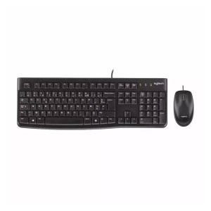 کیبورد و ماوس با سیم لاجیتک مدل LOGITECH MK120 با حروف فارسی