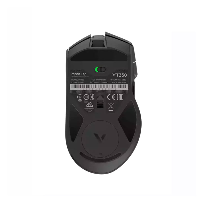 ماوس بی سیم گیمینگ رپو مدل RAPOO VT350 ماوس بی سیم گیمینگ رپو مدل RAPOO VT350