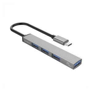 هاب 4 پورت Type-C به USB3.0 اوریکو مدل ORICO AH-13 هاب 4 پورت Type-C به USB3.0 اوریکو مدل ORICO AH-13