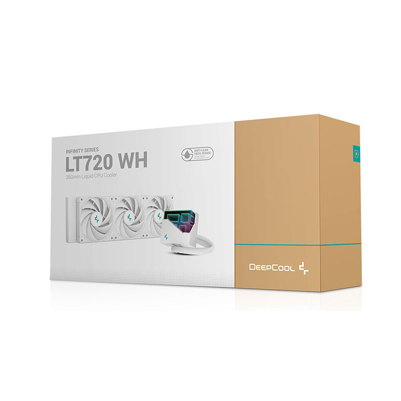 خنک کننده آبی دیپ کول مدل DEEPCOOL INFINITY LT720 White خنک کننده آبی دیپ کول مدل DEEPCOOL INFINITY LT720 White
