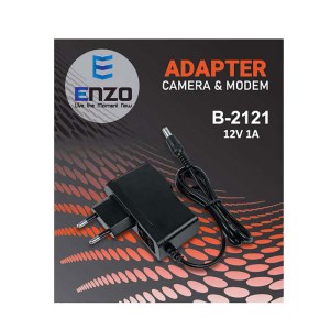 آداپتور مودم انزو مدل ENZO B-2121 12V 1A آداپتور مودم انزو مدل ENZO B-2121 12V 1A