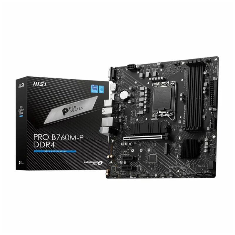 مادربرد ام اس آی مدل MSI PRO B760M P DDR4 مادربرد ام اس آی مدل MSI PRO B760M P DDR4