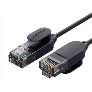 کابل شبکه Round&Ultra Slim Ethernet CAT6A یوگرین مدل Ugreen NW122-70332 1m