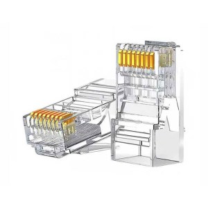 کانکتور Rj45 UTP Cat6 یوگرین مدل Ugreen NW120-60558 کانکتور Rj45 UTP Cat6 یوگرین مدل Ugreen NW120-60558