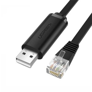 کابل کنسول USB به RJ45 یوگرین مدل Ugreen CM204-50773 1.5M کابل کنسول USB به RJ45 یوگرین مدل Ugreen CM204-50773 1.5M