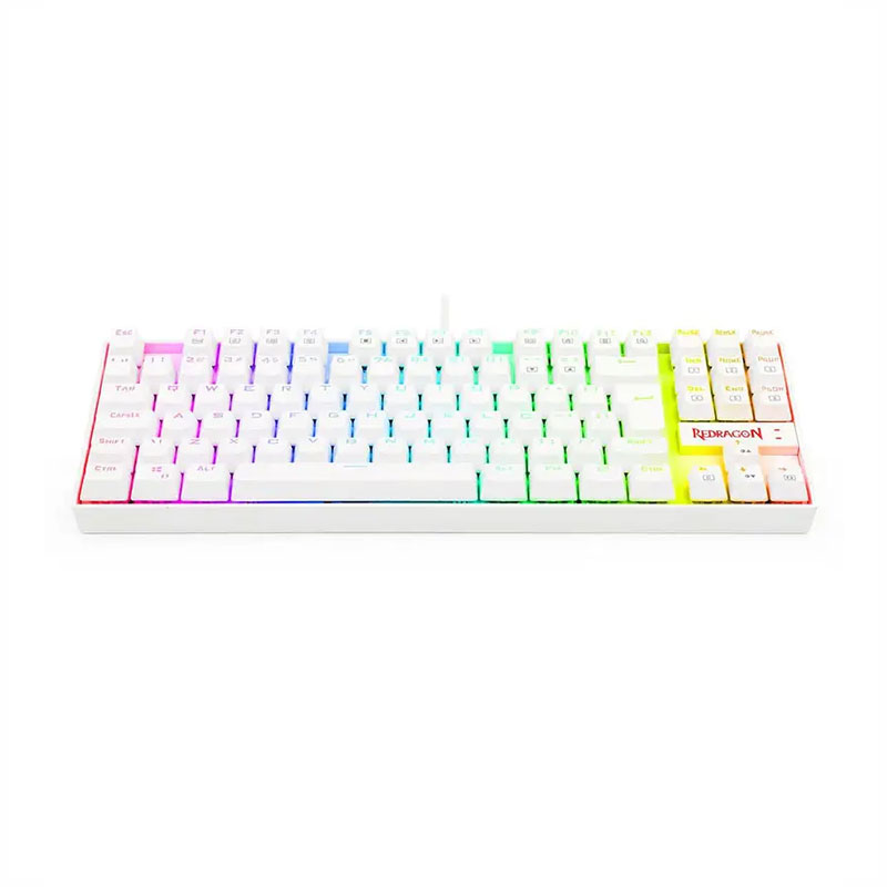 کیبورد بی سیم گیمینگ ردراگون مدل Redragon KUMARA K552P-WBS PRO White کیبورد بی سیم گیمینگ ردراگون مدل Redragon KUMARA K552P-WBS PRO White