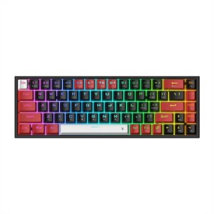 کیبورد بی سیم گیمینگ ردراگون مدل Redragon Castor PRO K631-BRW RGB