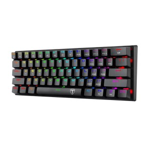 کیبورد بی سیم گیمینگ تی دگر مدل T-DAGGER VERDE T-TGK317 V2 RGB