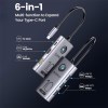 هاب 6 پورت USB Type-C اوریکو مدل ORICO Docking Station CX10-6P