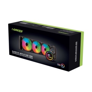 خنک کننده آبی پردازنده گرین مدل GREEN GLACIER GLC360E ARGB
