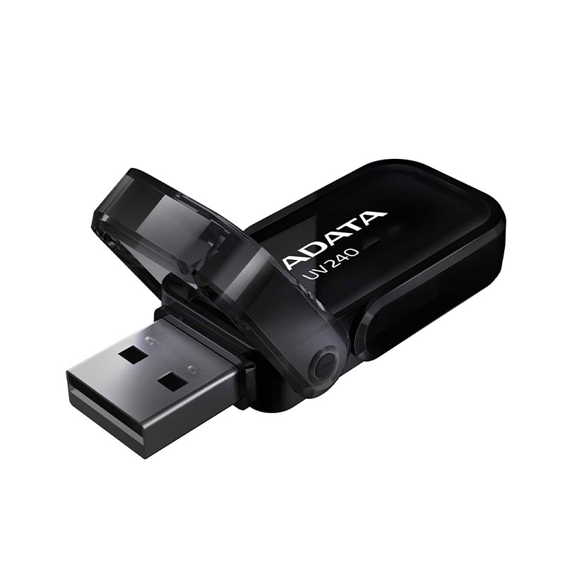 فلش USB 64GB ای دیتا ADATA UV240 | USB 2.0 | گارانتی آونگ فلش مموری USB 2.0 ای دیتا مدل ADATA UV240 64GB