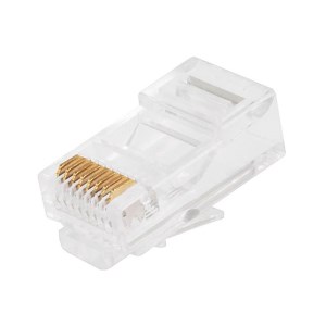 کانکتور Rj45 Cat6 ای ام پی مدل AMP PN بسته 100 عددی کانکتور Rj45 Cat6 ای ام پی مدل AMP PN بسته 100 عددی