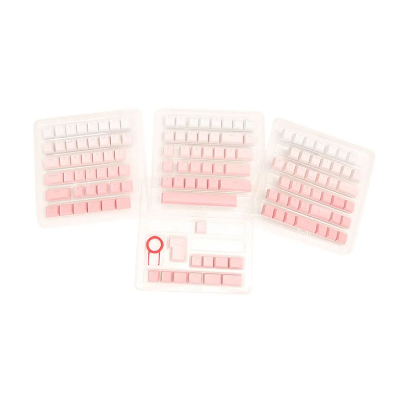 مجموعه کامل کلید کیبورد مکانیکال ردراگون مدل Redragon Ombre pink A139 مجموعه کامل کلید کیبورد مکانیکال ردراگون مدل Redragon Ombre pink A139