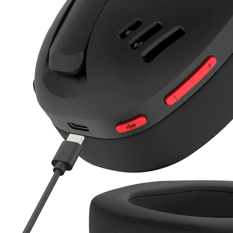 هدست گیمینگ بی سیم ردراگون مدل Redragon Ire PRO H848 هدست گیمینگ بی سیم ردراگون مدل Redragon Ire PRO H848