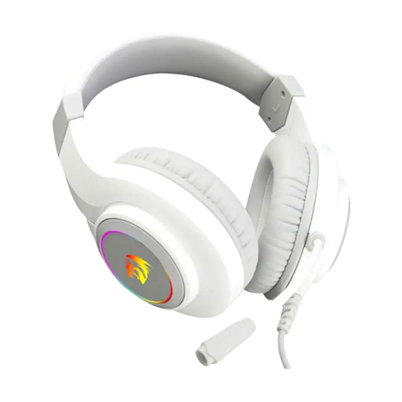 هدست گیمینگ با سیم ردراگون مدل Redragon HYLAS H260 WHITE هدست گیمینگ با سیم ردراگون مدل Redragon HYLAS H260 WHITE