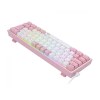 کیبورد با سیم گیمینگ ردراگون مدل Redragon FIZZ K617 RGB White-Pink
