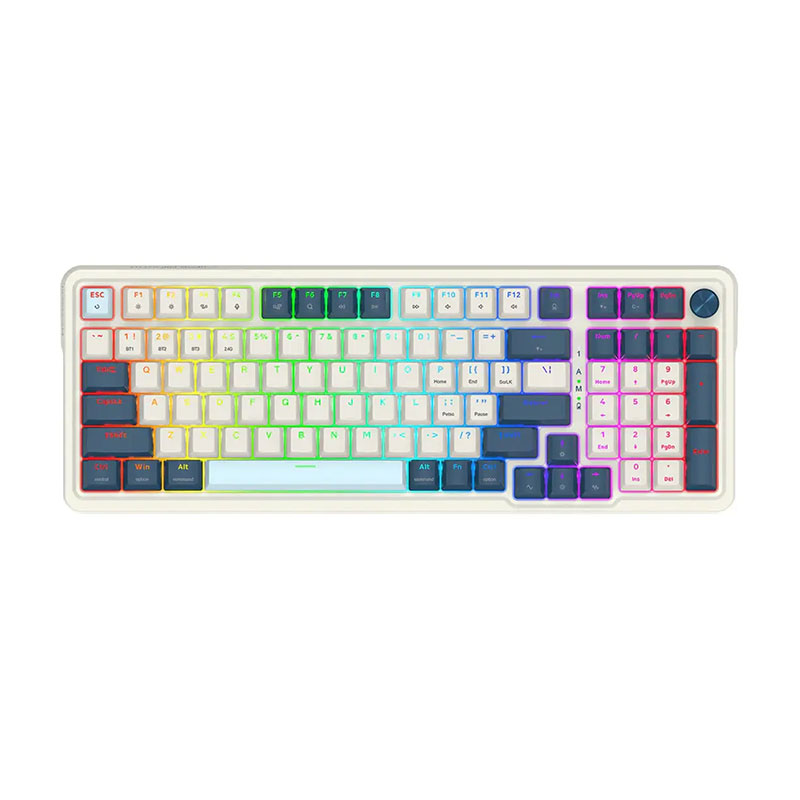 کیبورد بیسیم گیمینگ ردراگون Redragon EISA PRO K686 WB RGB | حرفهای و RGB کیبورد بی سیم گیمینگ ردراگون مدل Redragon EISA PRO K686 WB RGB