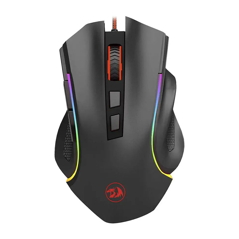 ماوس گیمینگ ردراگون Redragon Griffin M607 با سیم | دقیق، قابل برنامهریزی و RGB ماوس گیمینگ ردراگون با سیم مدل Redragon Griffin M607