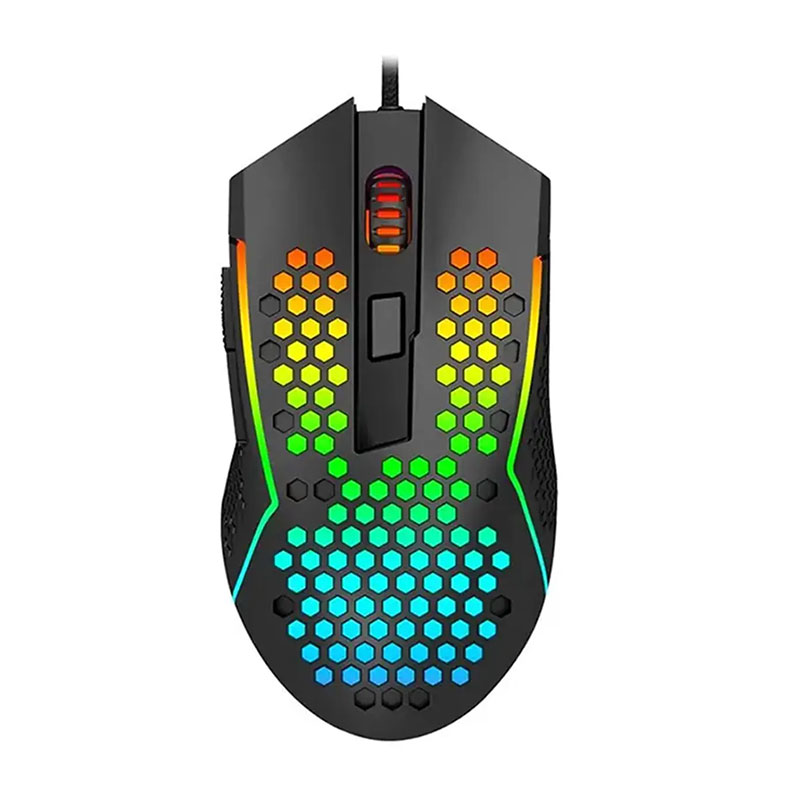 ماوس گیمینگ ردراگون Redragon REAPING M987 K با سیم | دقیق و قابل برنامهریزی ماوس گیمینگ ردراگون با سیم مدل Redragon REAPING M987 K
