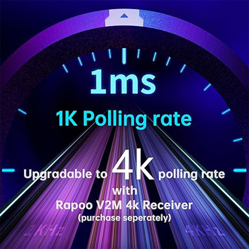 ماوس گیمینگ بی سیم رپو مدل RAPOO VT9 PRO 4K ماوس گیمینگ بی سیم رپو مدل RAPOO VT9 PRO 4K