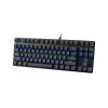کیبورد گیمینگ با سیم رپو مدل RAPOO V500 PRO 87 کیبورد گیمینگ با سیم رپو مدل RAPOO V500 PRO 87