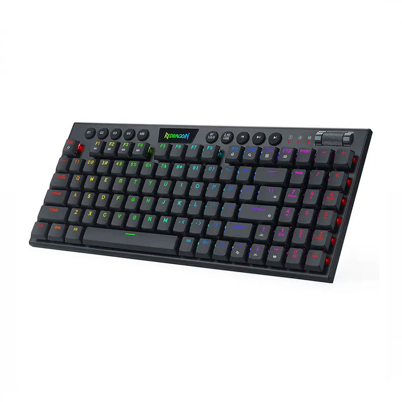 کیبورد با سیم گیمینگ ردراگون مدل Redragon Yi K625P-KB کیبورد با سیم گیمینگ ردراگون مدل Redragon Yi K625P-KB