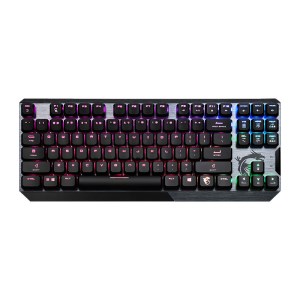 کیبورد با سیم گیمینگ ام اس آی مدل MSI VIGOR GK50 LOW PROFILE TKL