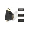 مبدل Micro HDMI Male و Mini HDMI Male به HDMI Female یوگرین مدل UGreen HD129-20144	