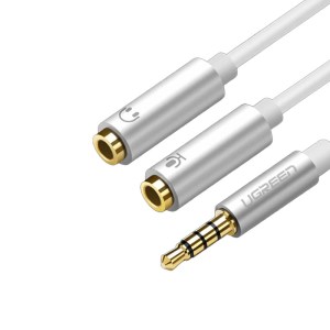 کابل 1 به 2 صدا AUX یوگرین مدل UGreen AV141-10789