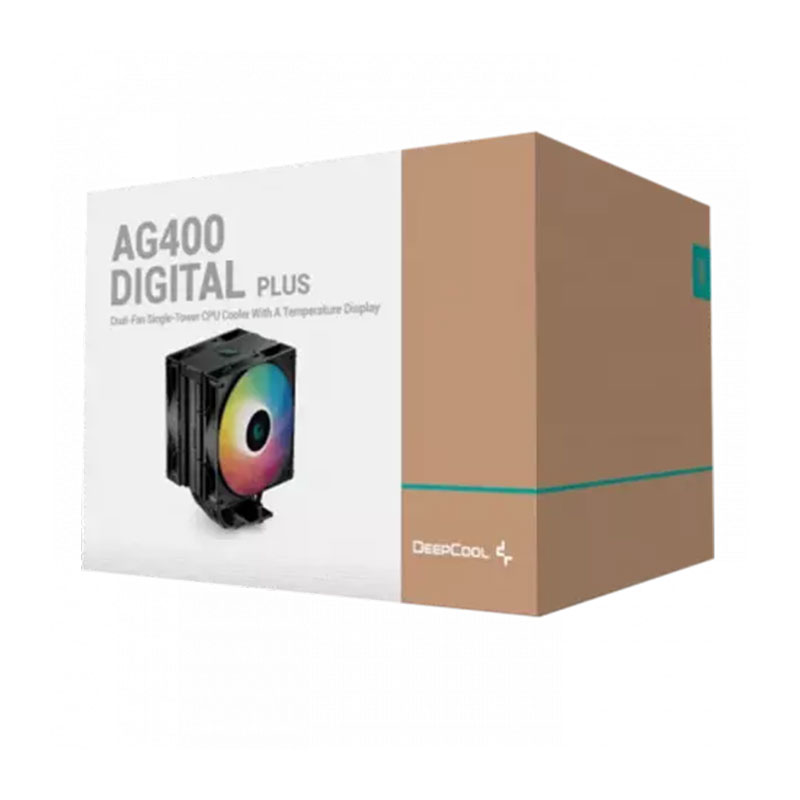 خنک کننده پردازنده دیپ کول مدل DEEPCOOL AG400 DIGITAL PLUS خنک کننده پردازنده دیپ کول مدل DEEPCOOL AG400 DIGITAL PLUS