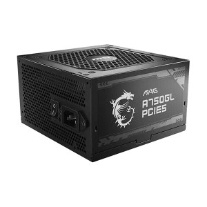 منبع تغذیه کامپیوتر ام اس آی مدل MSI MAG A750GL PCIE5 750W منبع تغذیه کامپیوتر ام اس آی مدل MSI MAG A750GL PCIE5 750W