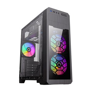 کیس گیمینگ کامپیوتر گیم‌ مکس مدل GameMax G563 FRGB