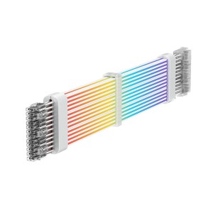 کابل اسلیو گیم مکس مدل GameMax VGA 3x8pin White کابل اسلیو گیم مکس مدل GameMax VGA 3x8pin White