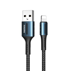 کابل تبدیل USB-Type A به Lightning ریمکس مدل REMAX RC-003i 1M کابل تبدیل USB-Type A به Lightning ریمکس مدل REMAX RC-003i 1M