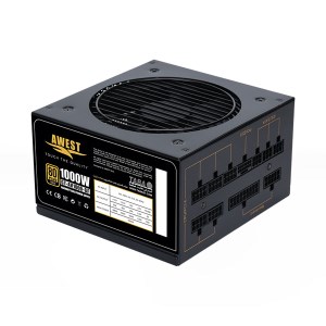 منبع تغذیه کامپیوتر اوست مدل AWEST GT-AV1000-GF 1000W