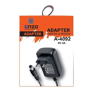 آداپتور مودم انزو مدل ENZO A-4092 9V 2A آداپتور مودم انزو مدل ENZO A-4092 9V 2A