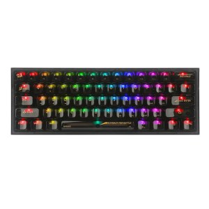 کیبورد باسیم گیمینگ ردراگون مدل Redragon FIZZ K617 CTB RGB