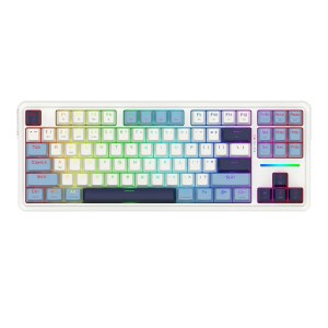 کیبورد باسیم/بی سیم گیمینگ ردراگون مدل Redragon ANTONIUM PRO K728 WBB RGB