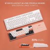 کیبورد با سیم گیمینگ ردراگون مدل Redragon FIDD K683 WBO RGB