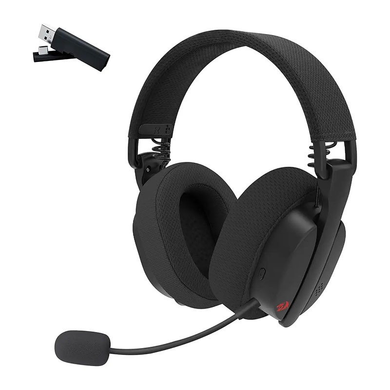 هدست گیمینگ بی سیم ردراگون مدل Redragon LUCE H888 هدست گیمینگ بی سیم ردراگون مدل Redragon LUCE H888